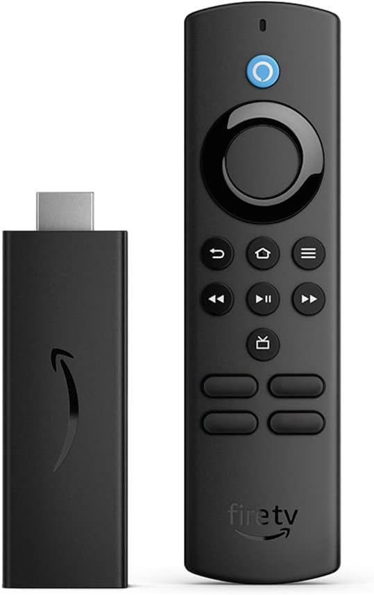 Fire TV Stick Lite with adaptor