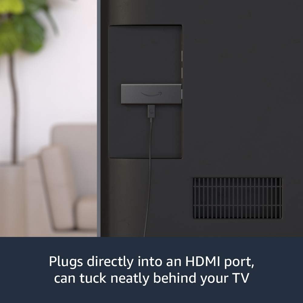 Fire TV Stick Lite with adaptor